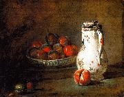 Jean Baptiste Simeon Chardin A Bowl of Plums Spain oil painting artist